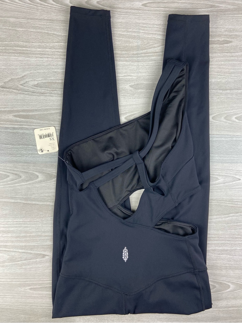 Free People Movement Transcend Limits Onesie Size XS Black Athletic - Picture 8 of 14